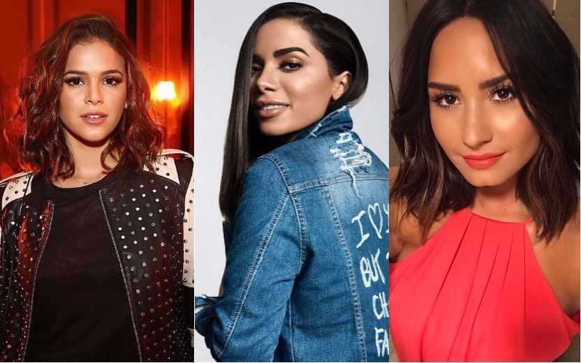 Bruna Marquezine, Anitta e Demi Lovato: famosa com quem você passaria as séries