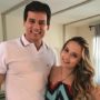 Larissa Manoela e Celso Portiolli
