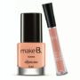 Esmalte e batom nude