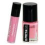 Esmalte e batom rosa
