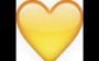 coração amarelo