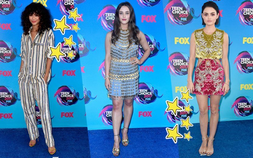 Looks das famosas no Teen Choice Awards 2017