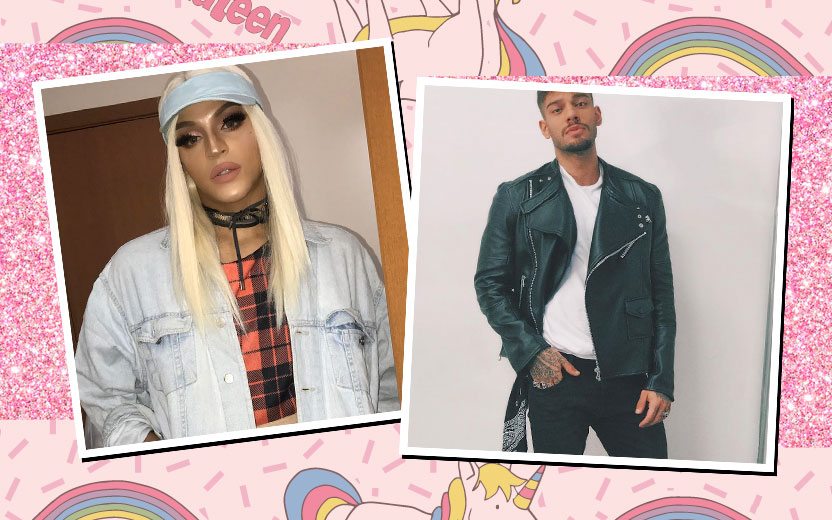 Lucas Lucco e Pabllo Vittar: Lucas Lucco tatua Pabllo Vittar no clipe de Paraíso