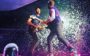 Coldplay tocando no palco