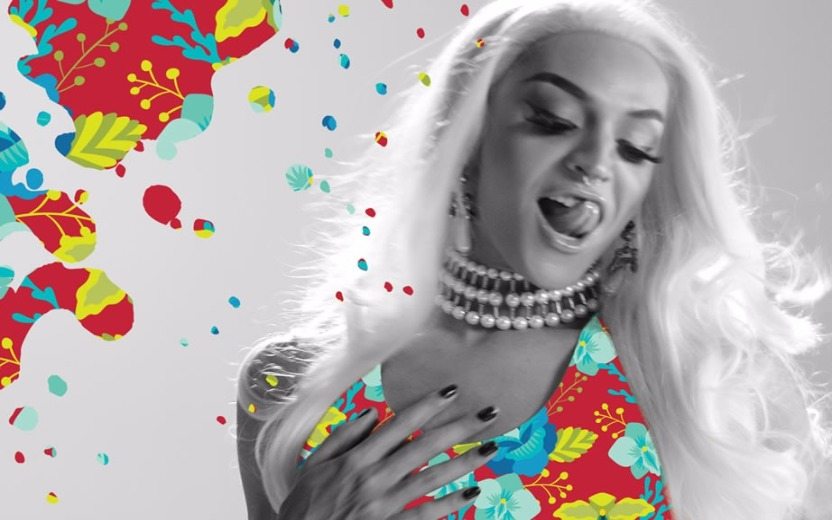Pabllo Vittar no clipe de Todo Dia