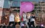 Banda prettymuch no palco
