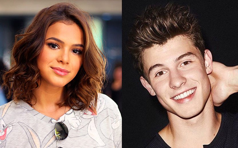Vídeo de Bruna Marquezine e Shawn Mendes conversando no "Rock in Rio" viraliza nas redes