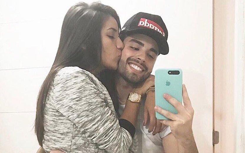 Dani Russo e ex-namorado Matheus