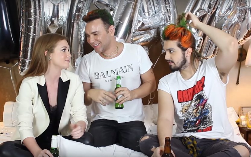 Luan Santana e Marina Ruy Barbosa jogam "Eu Nunca" e fazem revelações íntimas!