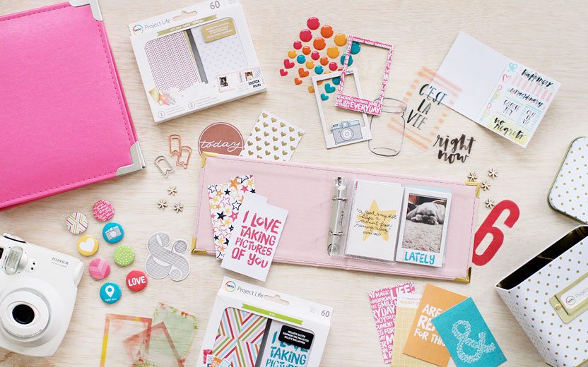 9 inspirações de scrapbook para fazer com suas fotos Instax!