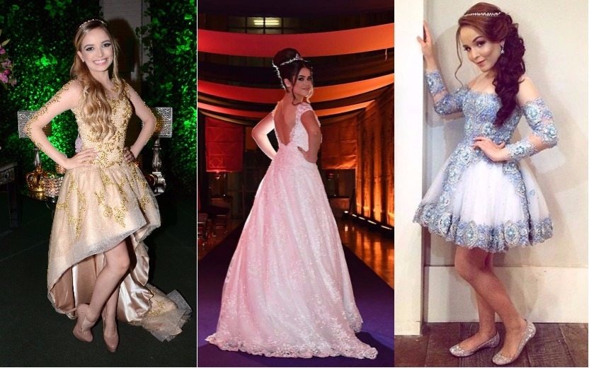 Festas de 15 anos das famosas
