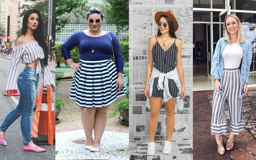 Looks com listras para se inspirar