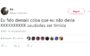tweet de pessoa comunicativa