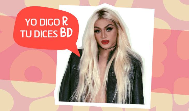Pabllo Vittar dizendo "You digo R, tu dices BD"