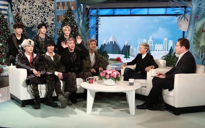 BTS no The Ellen Show
