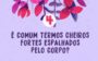 diferentes odores do corpo