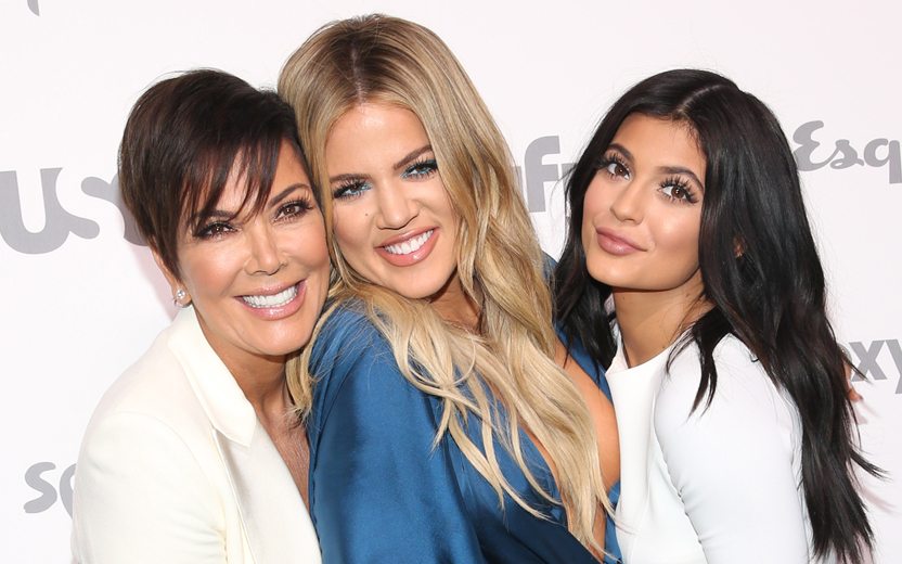 kris jenner kylie e khloe kardashian