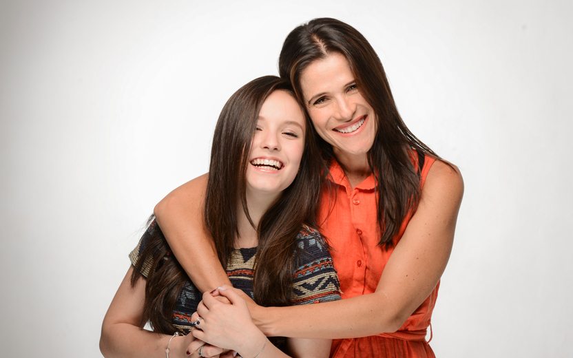 Larissa Manoela e Ingrid Guimarães