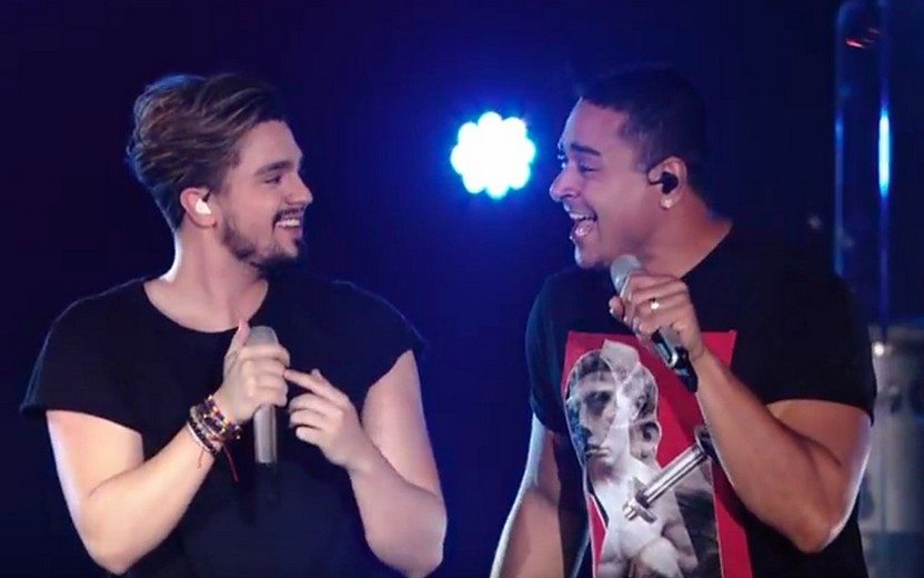 Harmonia do Samba e Luan Santana, Luan Santana e Harmonia do Samba