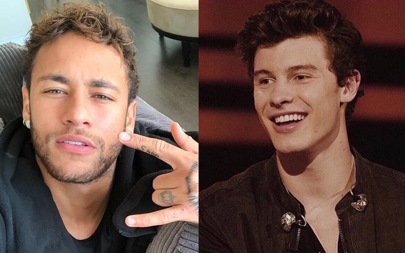 Neymar e Shawn Mendes