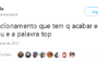 Qual derivação de top te representa