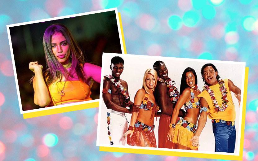 Anitta e grupo É o Tchan