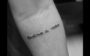 tatuagens com frases positivias