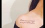 tatuagens com frases positivas