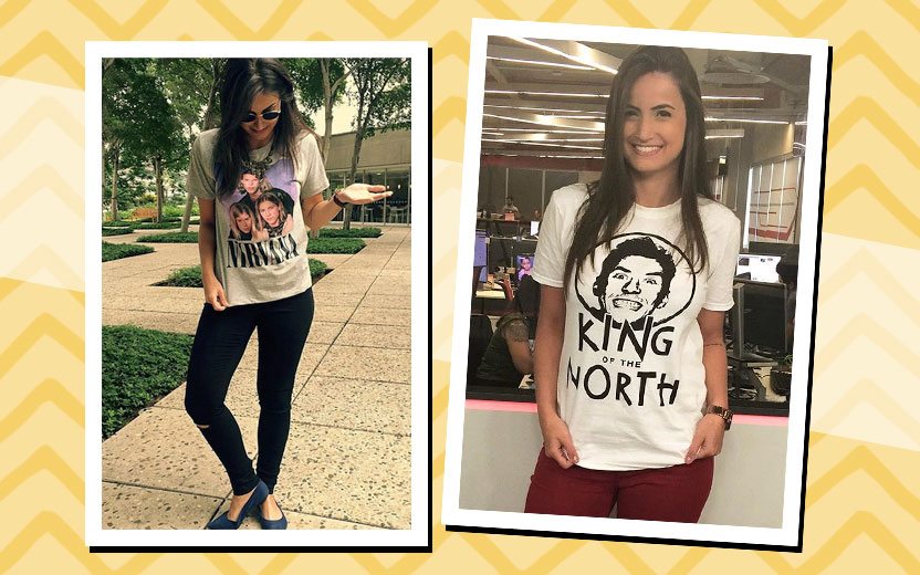 14 looks da Mari Palma com t-shirts divertidas: pura inspiração!