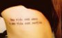 tatuagens com frases positivas