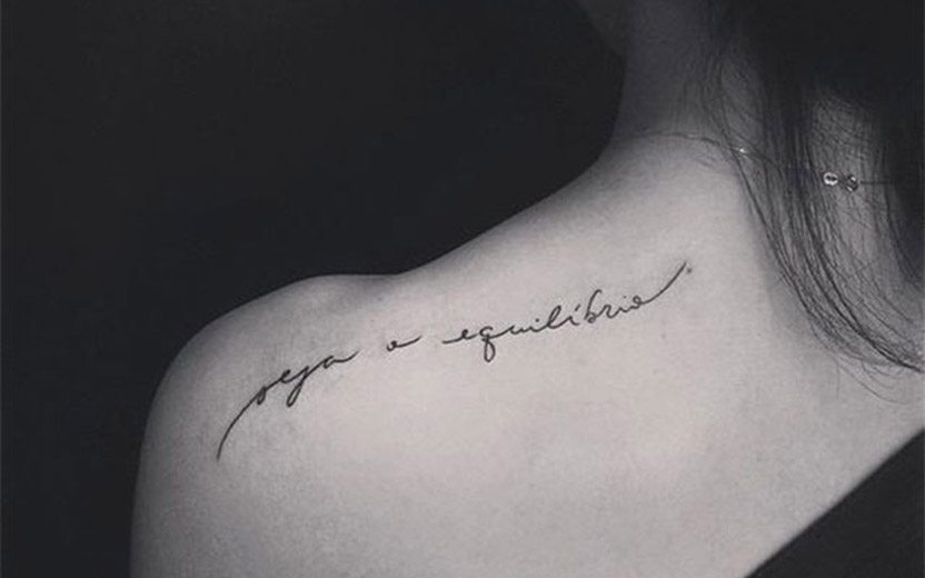 tatuagens com frases positivas