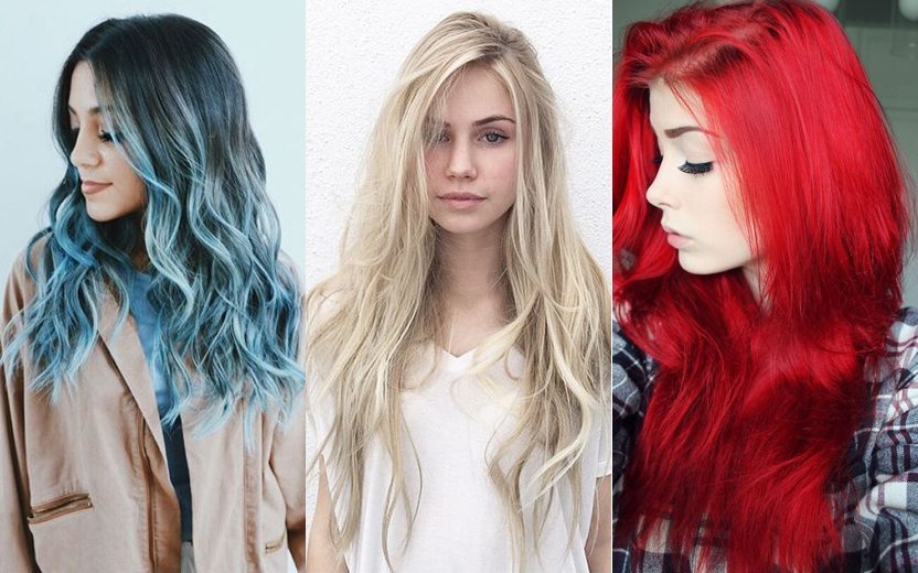 coloração de cabelo