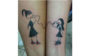 tatuagens entre irmãs