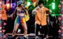 Cardi B e Bruno Mars no palco