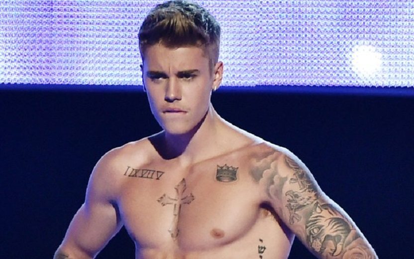 Novas tatuagens de justin bieber