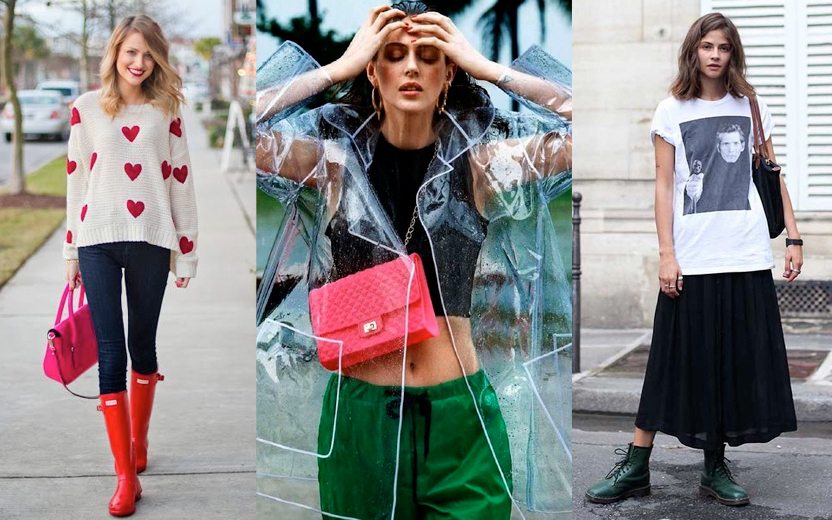 looks para dia de chuva, dias de chuva