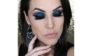 maquiagem azul