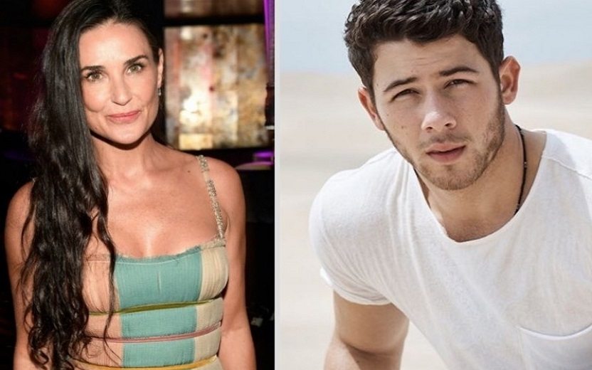 Nick Jonas e Demi Moore