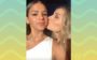 Sasha e Bruna Marquezine: Sasha beija bochecha de Bruna