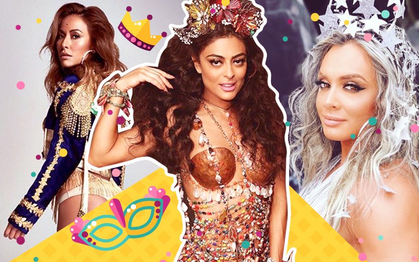 famosas para seguir no carnaval