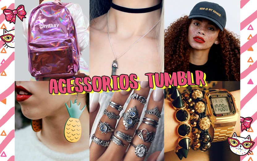 Acessórios tumblr para dar um up no uniforme escolar do dia a dia!