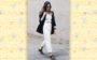 Look com camiseta amarradinha