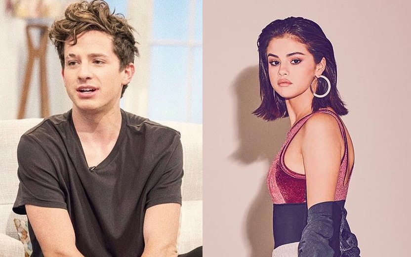 Charlie Puth e Selena Gomez em montagem de fotos