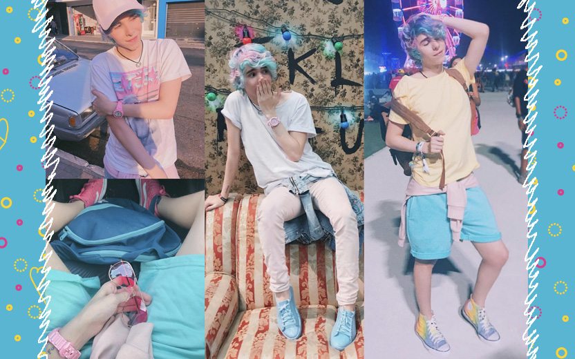 Dicas de moda do Erick Mafra: Erick com looks tons pastel