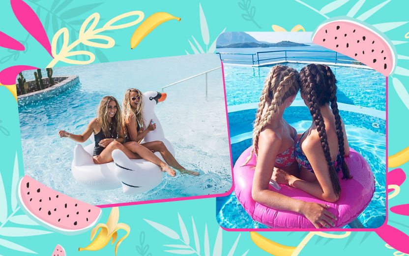 Fotos tumblr na piscina: 20 ideias para copiar com as amigas