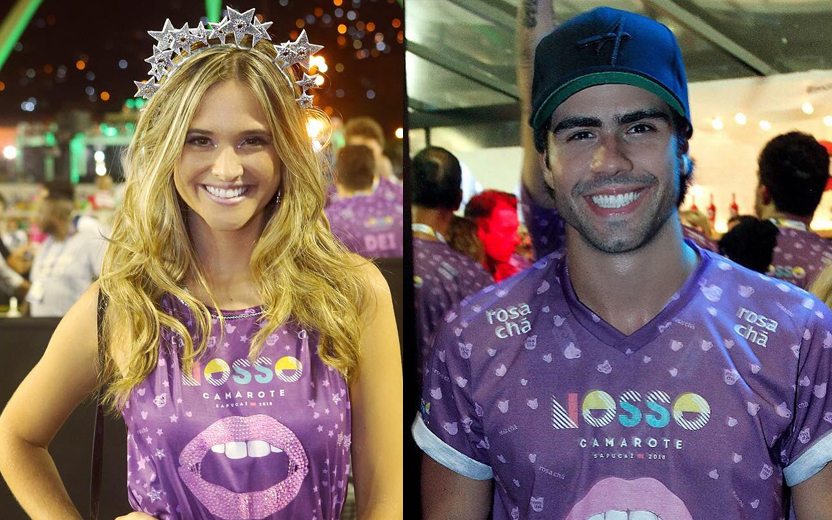 Juliana Paiva fica com ex, Juliano Laham com abadá no carnaval