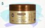 Produtos baratinhos para hidratar o cabelo: pote de creme dourado e marrom