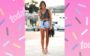 Look top cropped com shorts