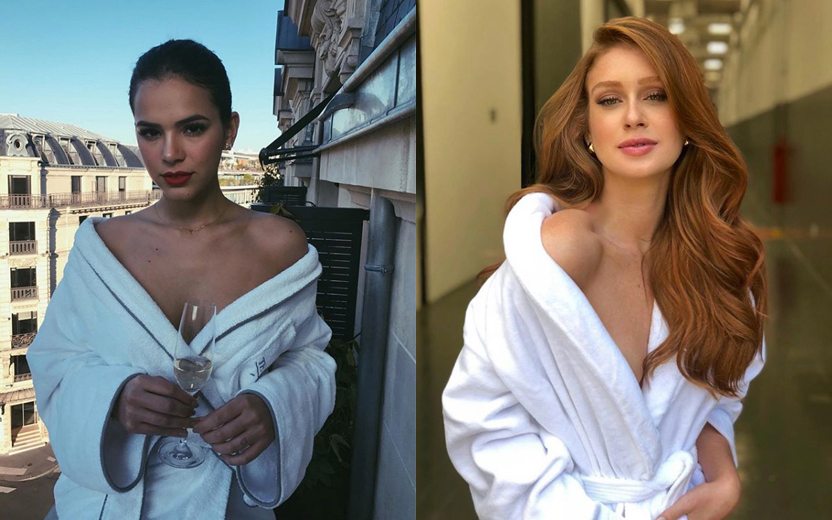 Bruna Marquezine e Marina Ruy