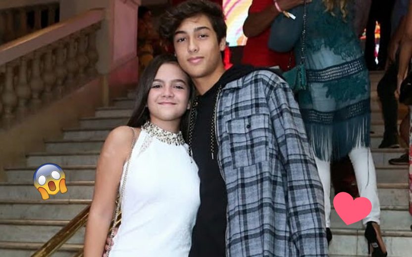 Mel Maia e Erick